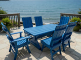 Modern Dining Set for 6 with 6' Table