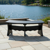 Curved Bench