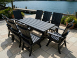 Modern Dining Set for 8 with 6' Table