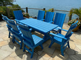 Modern Dining Set for 8 with 6' Table
