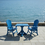 Dining Set for 2 with Pedestal Table