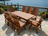 Modern Dining Set for 8 with 6' Table