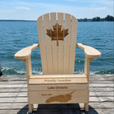 Lake Ontario Classic Adirondack Chair