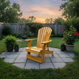 Royal Upright Reclining Adirondack Chair, Easiest To Get In And Out Of (Large)