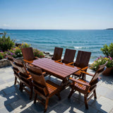 Modern Dining Set for 8 with 6' Table