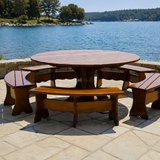 Curved Bench