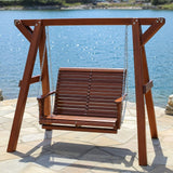Lovers Porch Swing with Frame