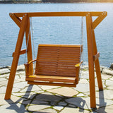 Lovers Porch Swing with Frame