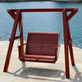 Lovers Porch Swing with Frame