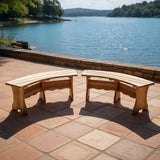 Curved Bench