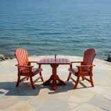 Dining Set for 2 with Pedestal Table