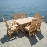 Modern Dining Set for 6 with 5' Table