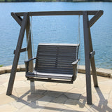 Lovers Porch Swing with Frame
