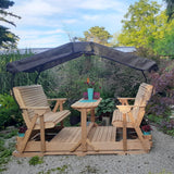 Wooden Glider Swing
