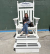 Giant Rocking Adirondack Chair