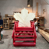 10' Maple Leaf Giant Chair