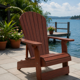 Royal Upright Reclining Adirondack Chair, Easiest To Get In And Out Of (Large)