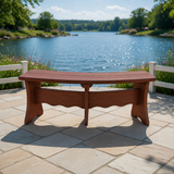 Curved Bench