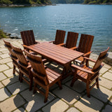 Modern Dining Set for 8 with 6' Table