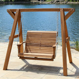 Lovers Porch Swing with Frame