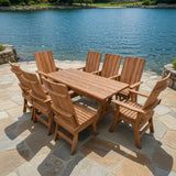 Modern Dining Set for 8 with 6' Table