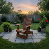 Royal Upright Reclining Adirondack Chair, Easiest To Get In And Out Of (Large)