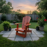 Royal Upright Reclining Adirondack Chair, Easiest To Get In And Out Of (Large)