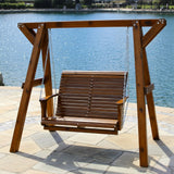 Lovers Porch Swing with Frame