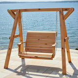 Lovers Porch Swing with Frame