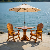 Dining Set for 2 with Pedestal Table
