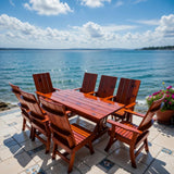 Modern Dining Set for 8 with 6' Table
