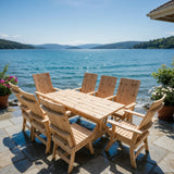 Modern Dining Set for 8 with 6' Table