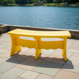 Curved Bench