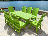 Modern Dining Set for 8 with 6' Table