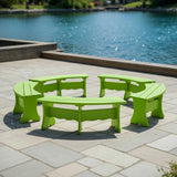 Curved Bench