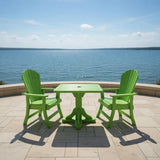 Dining Set for 2 with Pedestal Table