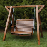 Lovers Porch Swing with Frame