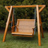 Lovers Porch Swing with Frame