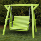 Lovers Porch Swing with Frame