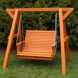 Lovers Porch Swing with Frame
