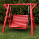 Lovers Porch Swing with Frame