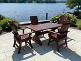 Modern Dining Set for 4 with 5' Table