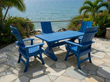 Modern Dining Set for 4 with 6' Table