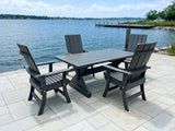 Modern Dining Set for 4 with 5' Table