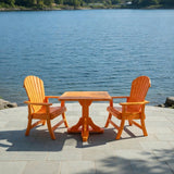 Dining Set for 2 with Pedestal Table