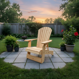 Royal Upright Reclining Adirondack Chair, Easiest To Get In And Out Of (Large)
