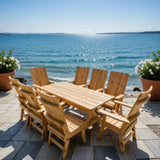 Modern Dining Set for 8 with 6' Table