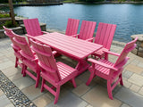 Modern Dining Set for 8 with 6' Table
