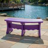 Curved Bench