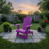Royal Upright Reclining Adirondack Chair, Easiest To Get In And Out Of (Large)